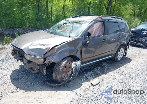 2012 Mitsubishi Outlander Se из США, поврежденный, VIN JA4JT3AW2CU010259